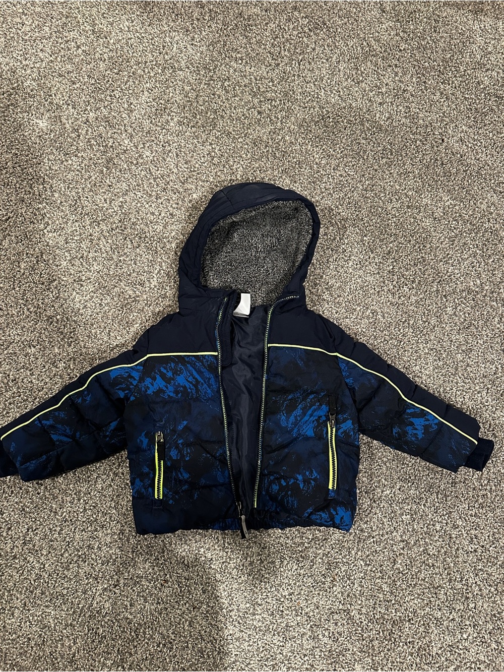 Toddler winter jacket with snowpants